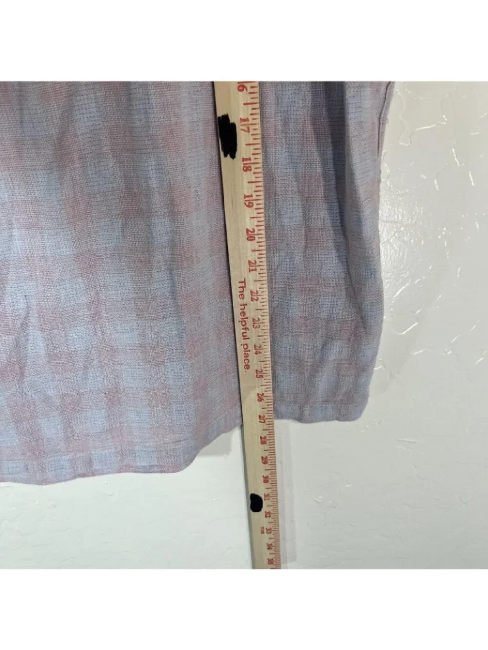 Rails Shirt Mens Medium Pink Gingham Dresden Short Sleeve Button Up Casual
